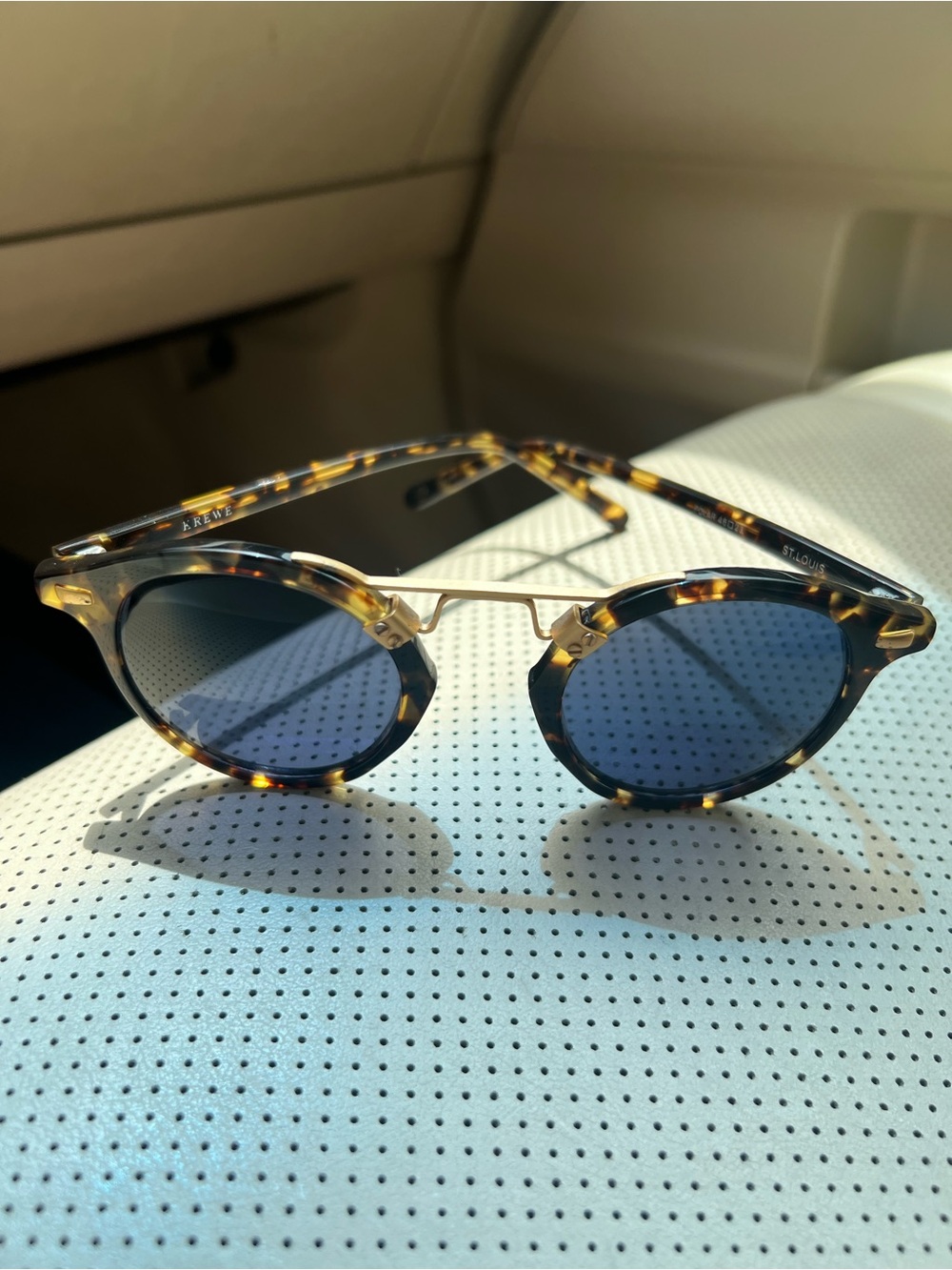 KREWE STL Sunglasses Bengal Polarized 24K